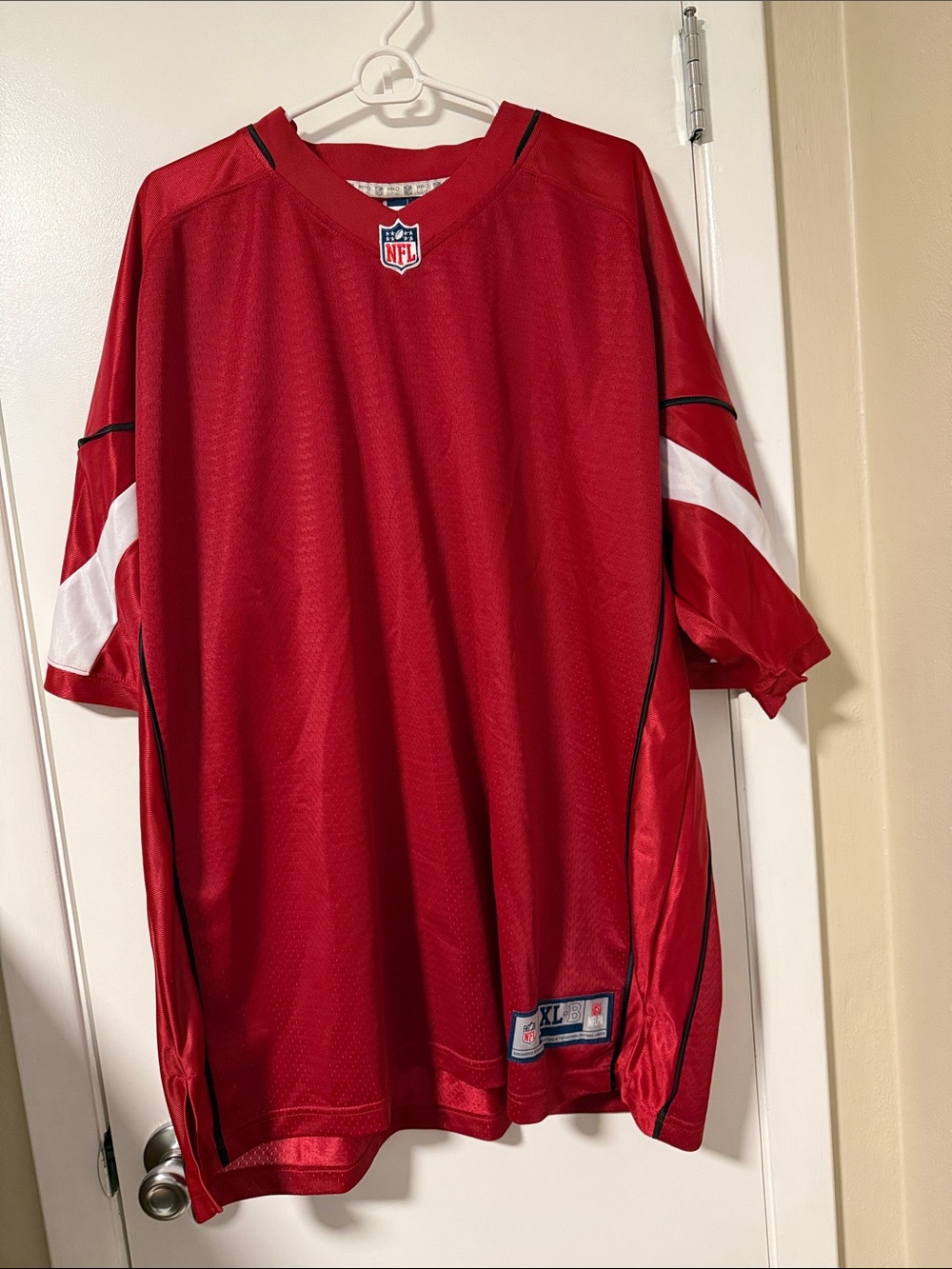 NFL Pro Line Arizona Cardinals Blank Football Jersey Men's 2XL Red
